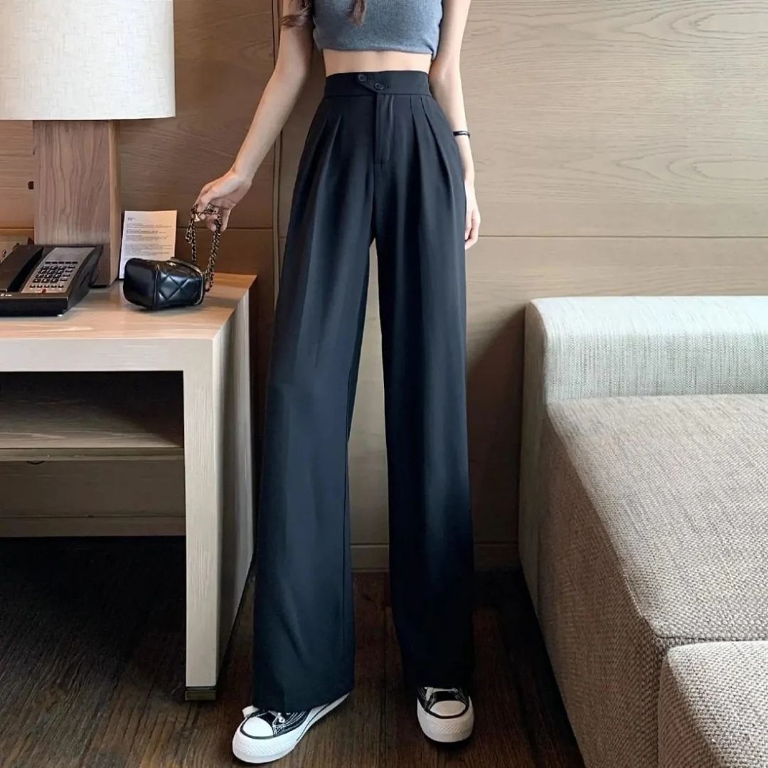 Pantalón tiro alto que Estiliza y alarga tu Figura FRESHA🍓